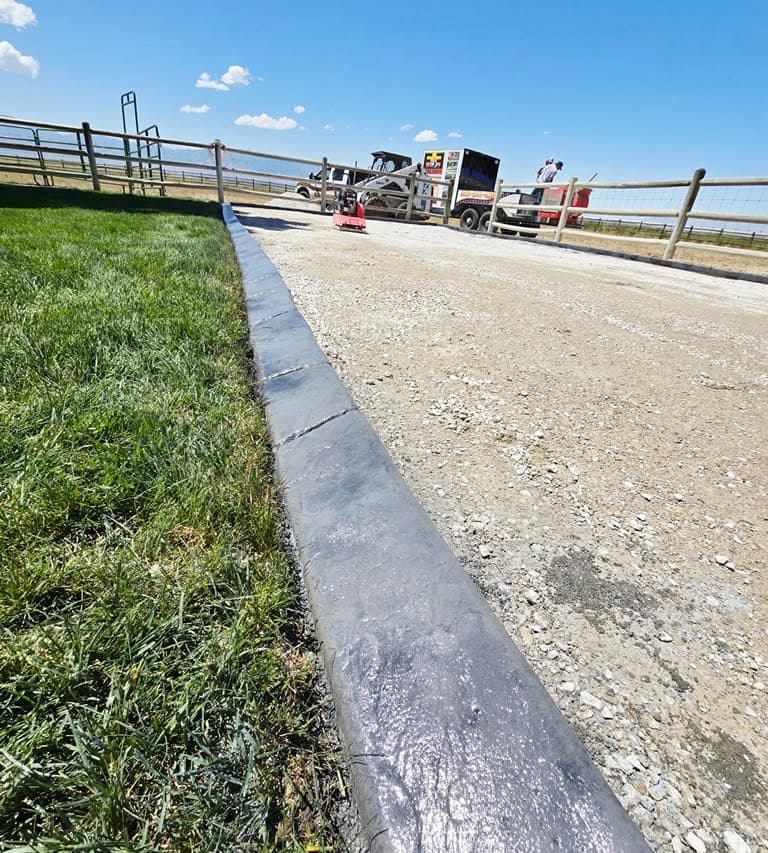 Edge Envy concrete curbing project