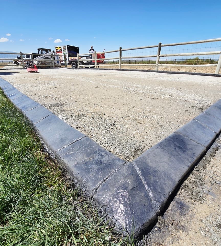 Edge Envy concrete curbing project