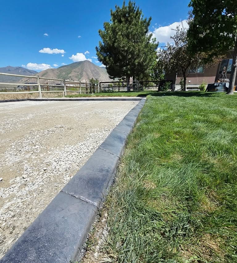 Edge Envy concrete curbing project