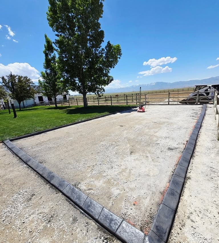 Edge Envy concrete curbing project