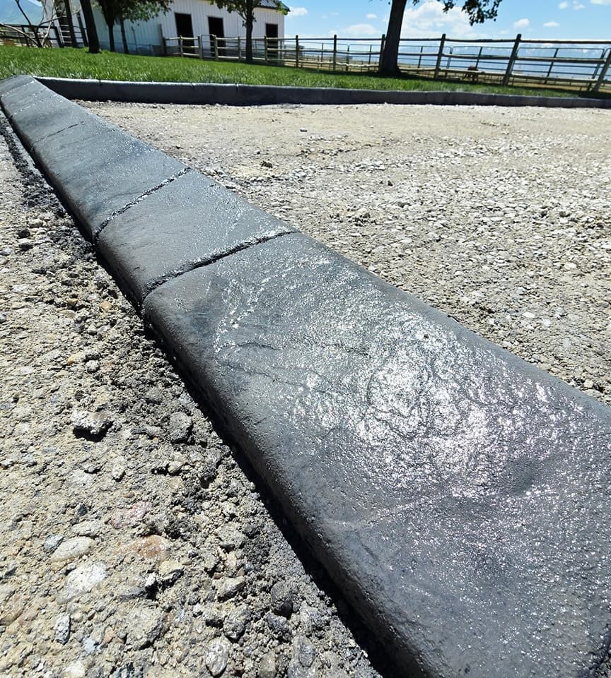Edge Envy concrete curbing project