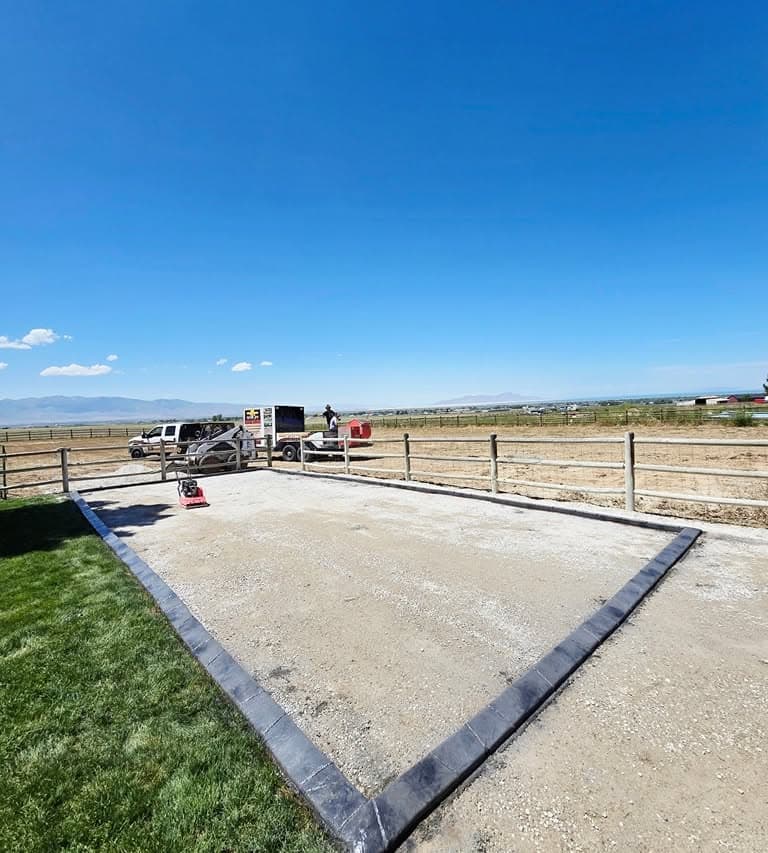 Edge Envy concrete curbing project