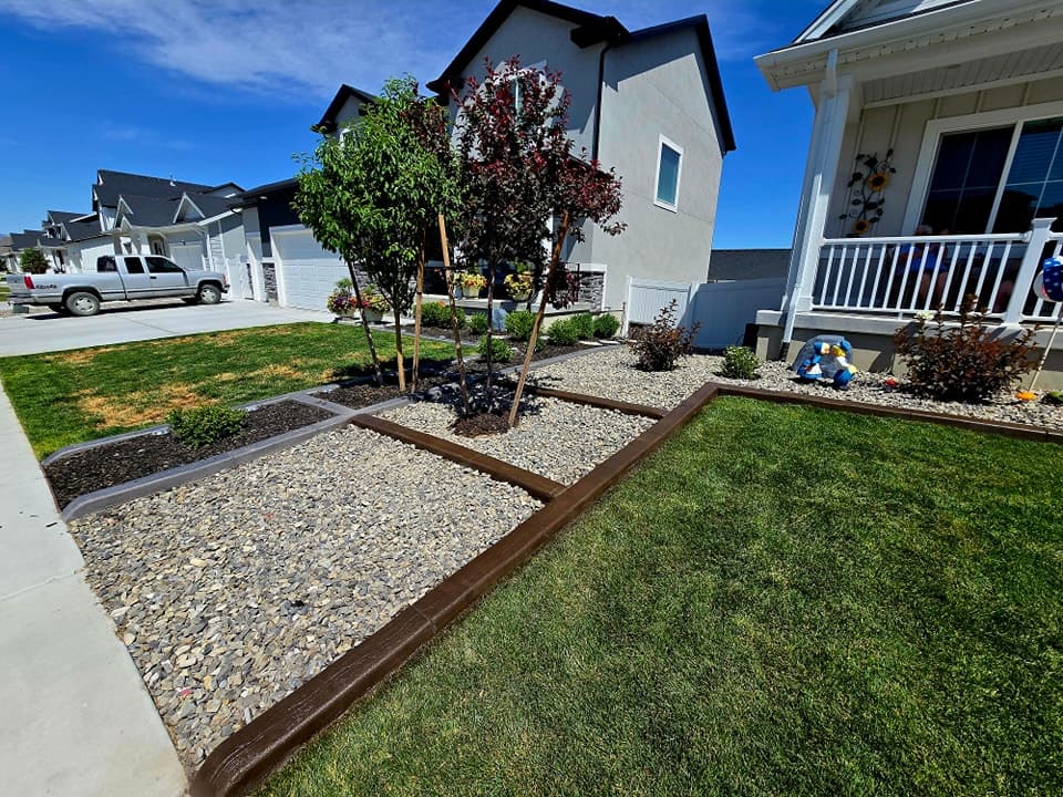 Edge Envy concrete curbing project